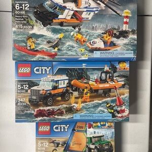 Lego City sets as a bundle